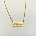 555 Angel Number Chain