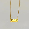 666 Angel Number Chain