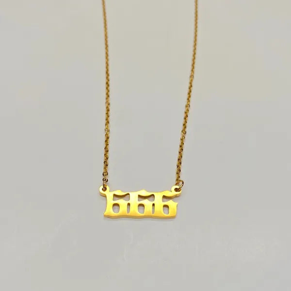 666 Angel Number Chain